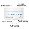 The Skin House Perfect Pore Tightening Clay Pack 100ml (3.38 fl.oz) Minimize Blackheads, Pore purifying clay mask for face, Deep clean pores, Remove excess oil, Pore minimizer, Korean Skin care