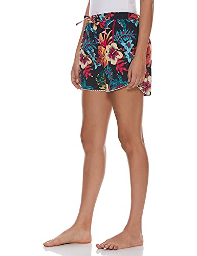 Image of Longies Women's Boxer Shorts (LWSDPO2V001 Yellow,Dark Blue001 XL)