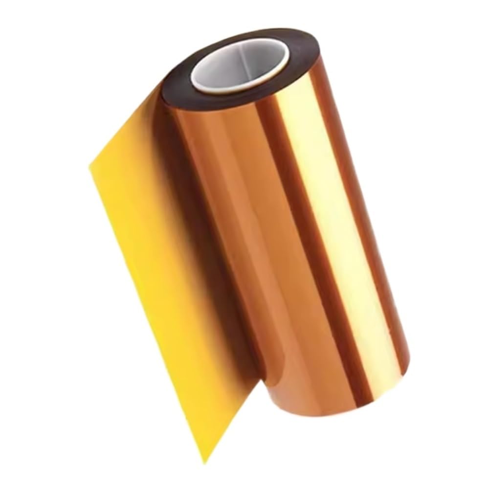 Lámina de poliimida PI, Hoja de película poliimida 52 cm ancho 6050 Gold Finger resistente a altas temperaturas 1 kg 0,0125-0,25 mm(0.25mm)