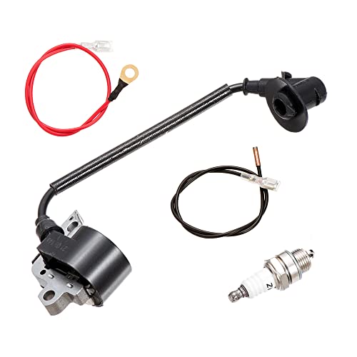 Efgtek Ignition Coil With Spark Plug For Stihl 046 066 Ms460 Ms650 Ms660 Chainsaw Parts # 1122 400 1314,11224001314 #TOP5