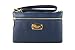 Michael Kors Jet Set Item Leather Wristlet (Navy)
