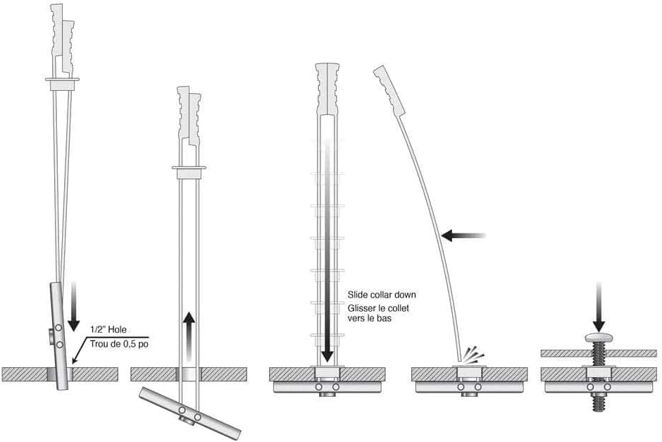 T-H MARINE BE-HA-54380-DP TOGGLE ANCHOR KIT