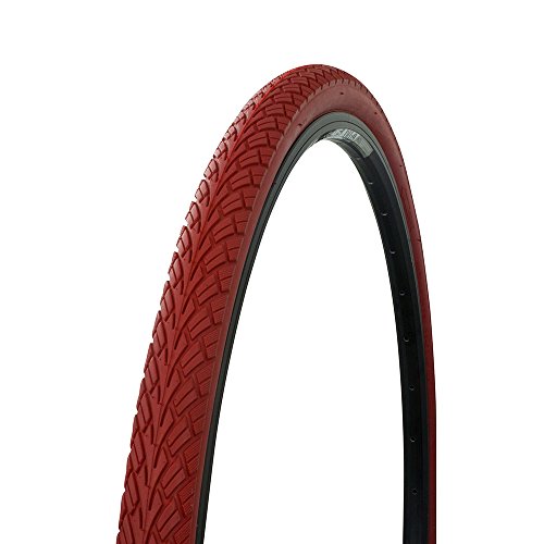 Bicycle Street Tire 700x38c G-5001, Road Bike, Fixie, Hybrid, (Red)