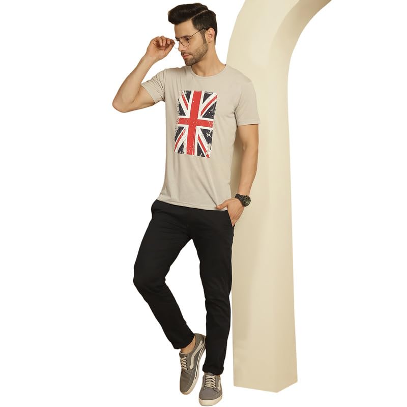 Image of Mack Jonney Regular Fit Mens Tshirts(Pack of 1-MACK632078)