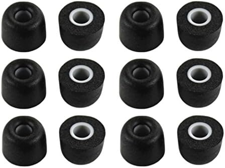 Zotech 6 Pair Memory Foam Replacement Earbuds, Ear Tips for JayBird BlueBuds X, X2 & X3 Sport Headphones (Large)