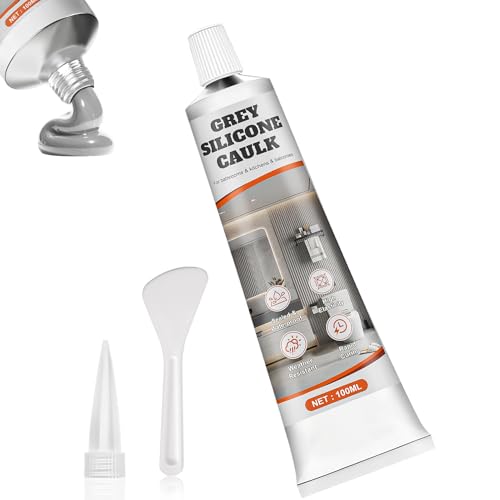 Gray Silicone Caulk, Gray Caulk, Stronger Adhesion, No