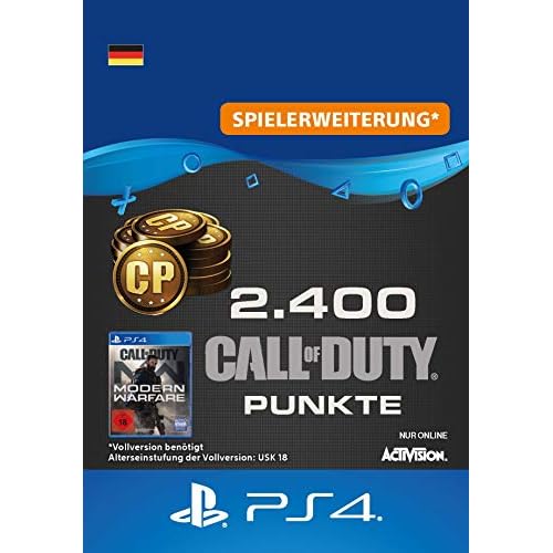 Call of Duty: Modern Warfare-Punkte 2400 Points | PS4 Download Code - deutsches Konto