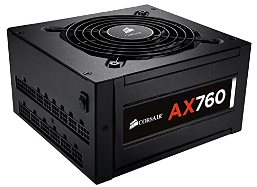 Image of Corsair CP-9020045-NA AX760 ATX 760 Watt Power Supply Unit
