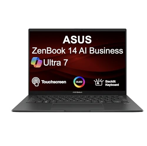 ASUS Zenbook 14 Laptop OLED táctil 16GB 2TB SSD Intel i7 miniatura 3