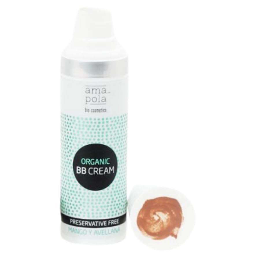 Bb Cream Mango y Avellana Tono 03 30ml Hidratante con Color Con Aceite de Mango y Avellana Protección Solar, Acabado Natural y No Comedogénica