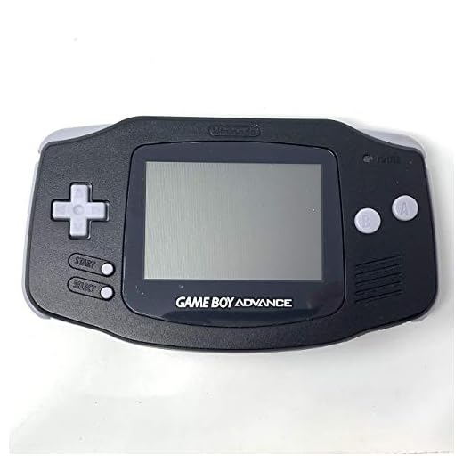 Game Boy Advance Console Black Edition (Renewed)