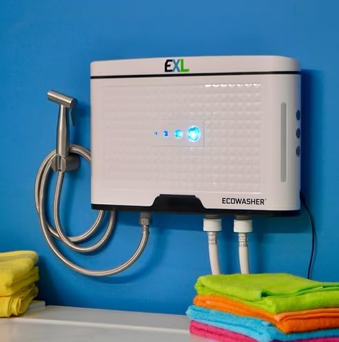 Miniatura 2 de EcoWasher EXL - Sistema de limpieza de lavandería comercial y familiar grande  Lavado sin detergente  Limpiador multiusos para el hogar  INCLUYE