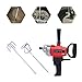 2400W 1200rpm Corded Electric Drill Mixer Concrete Mud Drill Mixing Tool Machine for Homes, Construction Sites, Furniture Factories, Etc