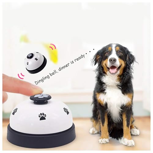 Trainingsglocken für Haustiere,2 PCS Hund Trainingsglocken Haustier-Trainingsglocken für Hundekatzen Türglocken für Hunde Pet klingel für Katzen und Hund Potty Training