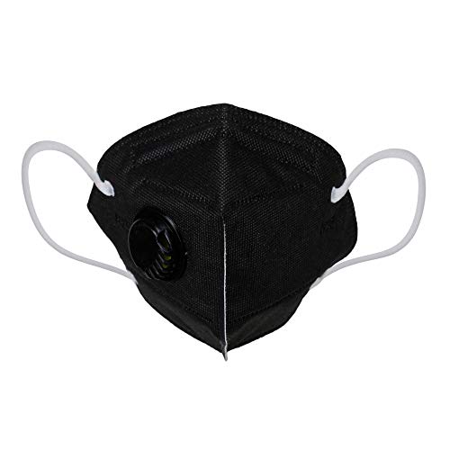 Image of Creattoes N95 Protective Anti Virus, Air Purifier 5 Layer Unisex Mask with Respirator Filter and Nose Clip Free Size (CE-FDA-Gem & ISO Approved) Multi Colors Mask Combo