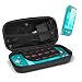 ProCase Carrying Case for Nintendo Switch Lite with Screen Protector, Portable Travel Carry Case Hard Shell 2 in 1 Accessories Kit for Nintendo Switch Lite 2019 with 10 Game Cartridges -Black
