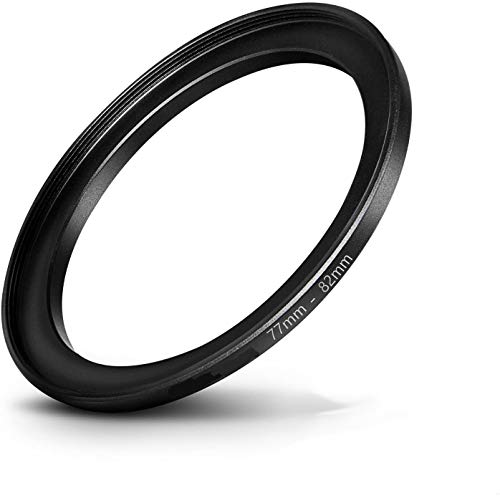 Filter Step-Up Ring 67Mm-77Mm & 77Mm-82Mm, 67Mm Lens To 77Mm Filter & 77Mm Lens To 82Mm Filter (1+1 Pack), Wh1916 Camera Lens Step Up Ring #TOP1