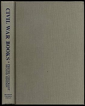Hardcover Civil War Books: A Priced Checklist [Unknown] Book