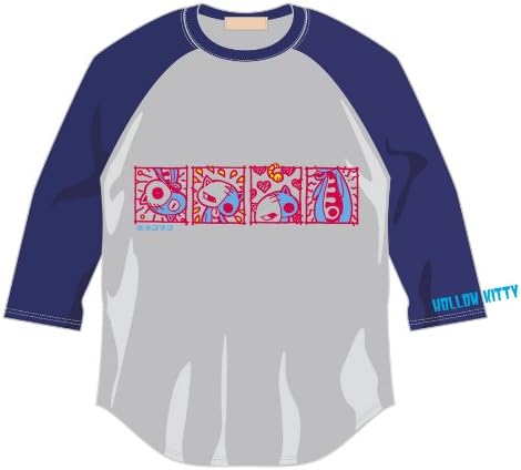 GAINAX Panty & Stocking with Garterbelt HOLLOW KITTY RBT shirt feat. Akemi Hayashi S Gray (japan import)
