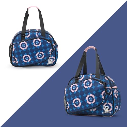 Image of Boulder Bee Pickleball Bags, Premium Pickleball Tote Bag for Girls, Women's Hand /Shoulder Gym Bag w Water Bottle Holder, with Pickleball Racquet /Paddle Holder