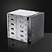 EMVANV Stainless Steel Hard Drive Cage, 5.25