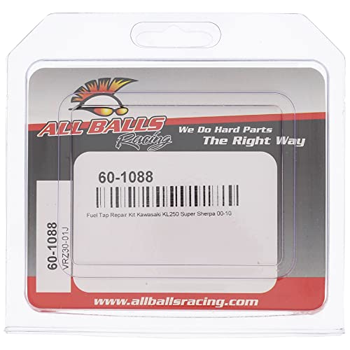 Image of All Balls Racing 60-1088 Fuel Tap Repair Kit Compatible With /Replacement For Kawasaki KL 250 Super Sherpa 2000-2004, 2009-2010