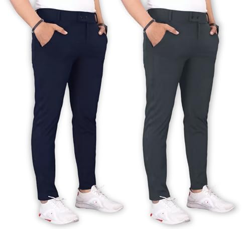 Image of Men's Stylish Slim Fit Trousers for Office and Casual Wear | Versatile Men's Trousers | Ideal for Formal Events and Everyday Casual Wear