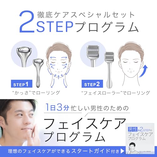改善ラボ フェイスローラー男性用とかっさセット