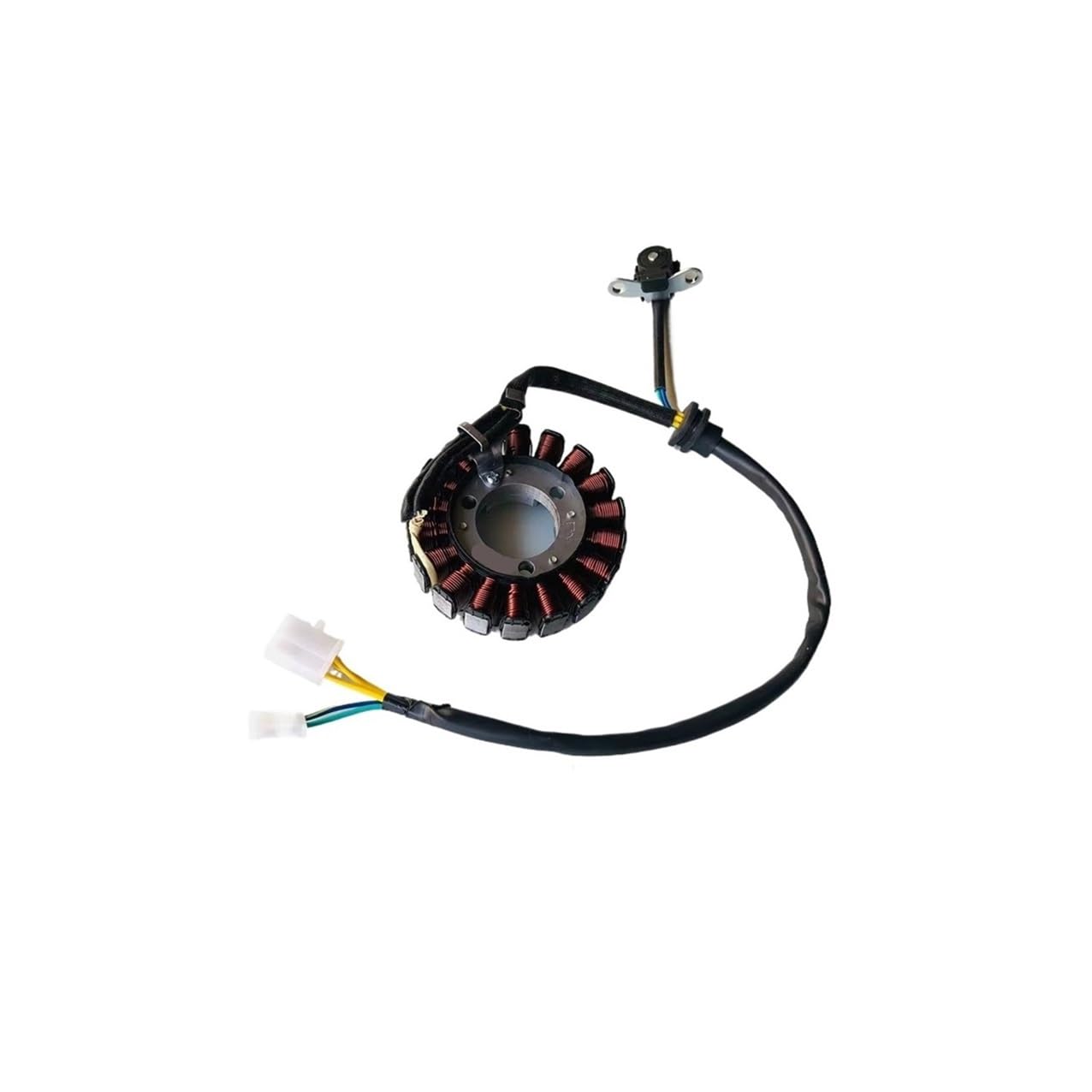 Stator magnétique 5 fils alternateur moto compatible CBF150 WH125-7 KVY150 bobine 18 pôles