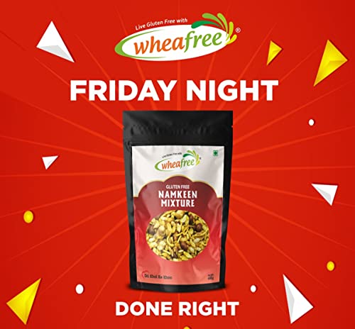 Image of Wheafree Gluten Free Sorghum Sooji (Pack of 2 x 400g Each) & Wheafree Namkeen Mixture - Pack of 2 (400g each)
