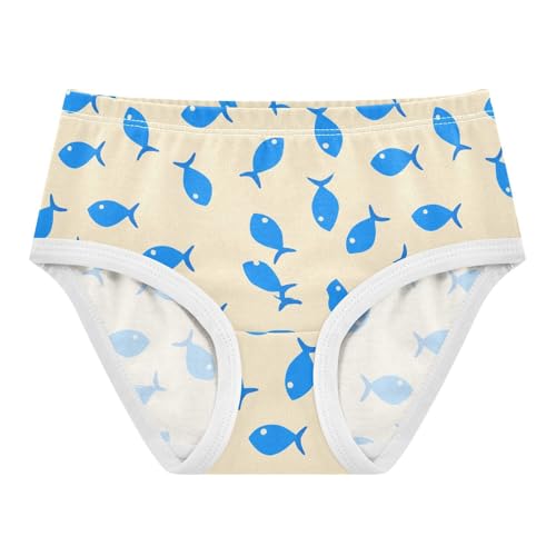 Ocean Fish Yellow Toddler Girls's Underwear 2T 2302861