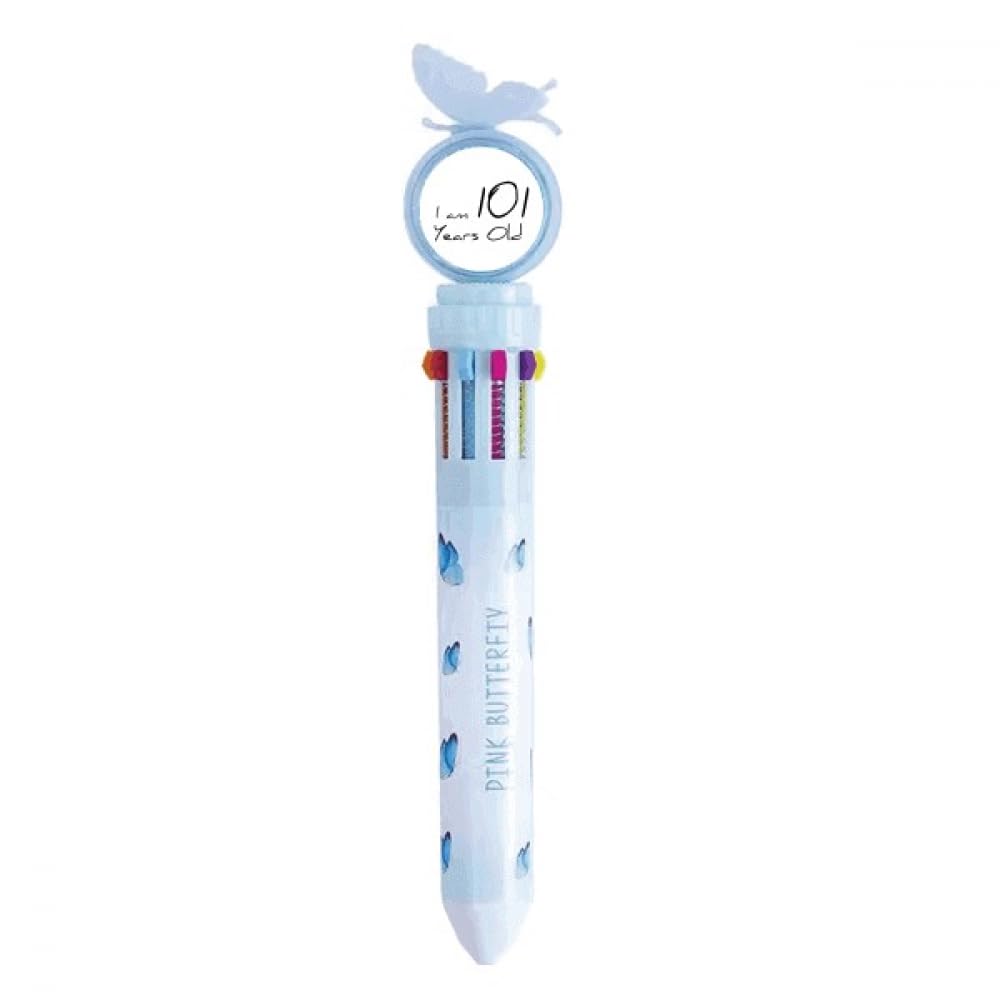 Stylo à bille rétractable multicolore doté d'un mécanisme fluide pour fournitures de bureau - 4