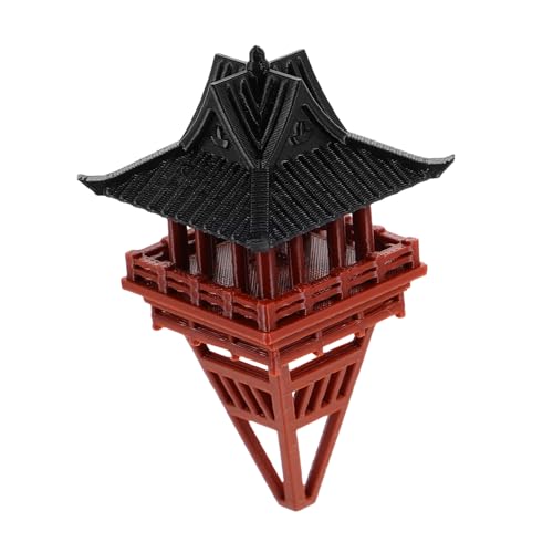 Modèle architectural de pagode Zen pour décorer un aquarium ou bureau