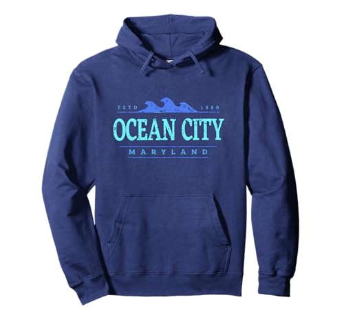 Ocean City Maryland | Costa de Ocean City MD Sudadera con Capucha