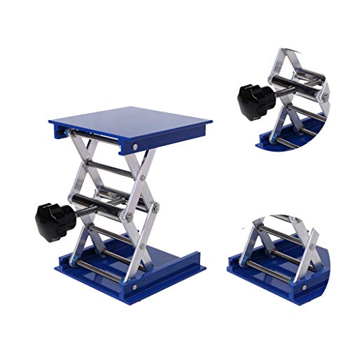 Mesa elevadora de aluminio para grabado en madera y tarjetas artesanales 4