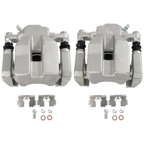 Image of SCITOO 19B7049 19B7048 Rear Left & Right Disc Brake Calipers Assembly w /Bracket For Toyota For RAV4 2012-2018