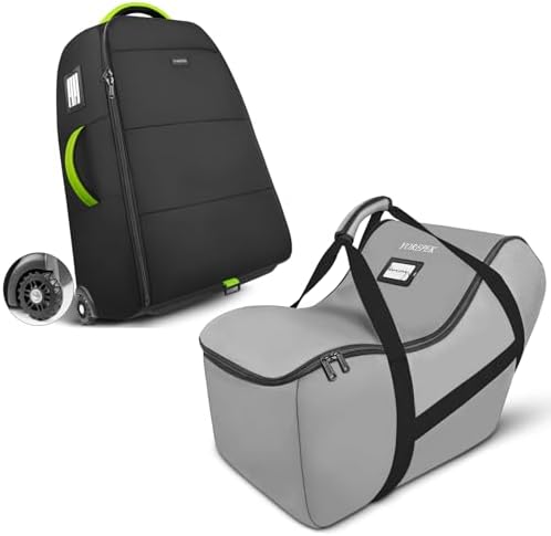 Amazon.com: YOREPEK Padded Stroller Travel Bag with Wheels for Airplane