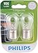 Price comparison product image Philips 1156LLB2 LongerLife Miniature Bulb, 2 Pack
