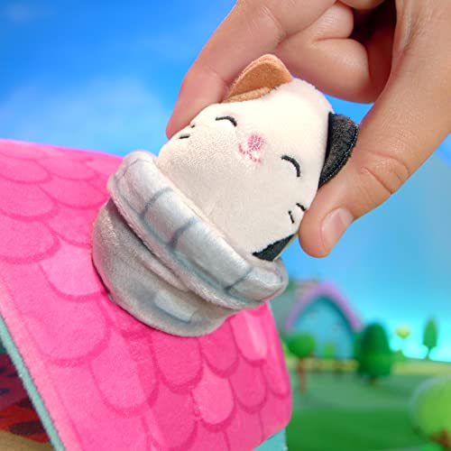 Squishville by Squishmallow Fifi’s Cottage Townhouse, 2” Blair and Fifi Soft Mini-Squishmallow and 4 Plush Furniture Accessories, Irresistibly Soft Toys, 3 Floors to Explore, Amazon Exclusive - Thumbnail 5