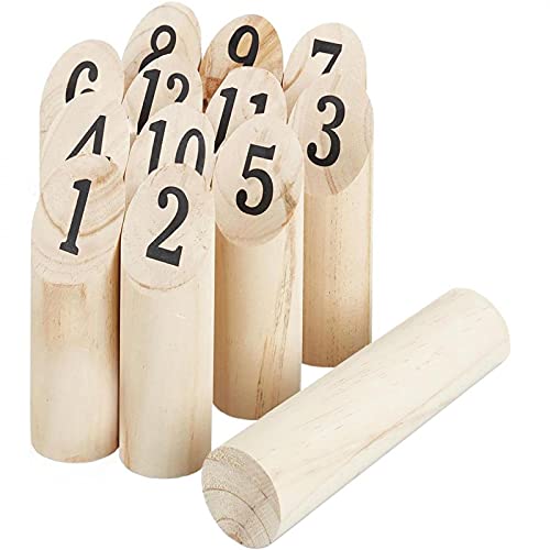 Preisvergleich Produktbild Alert Holz Wurfspiel Garten Schach Wikinger-Spiel