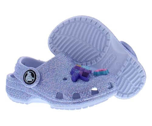 Image of Crocs Classic Glitter Sea Friends Clog PS Girls Shoes