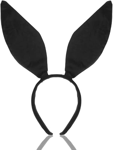 NAOPSY Easter Bunny Ears Bunny Ears Headband Rabbit Ears Baby Bunny Ears Kids Bunny Ears Toddler Bunny Ears Black Bunny Ears Bunny Headband Easter Ears for Toddler Bunny Costume Bunny Costume Kids