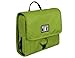 BAGSMART Hanging Travel Toiletry Bag Cosmetic Carryon Case Folding Makeup Organizer with Breathable Mesh Pockets Green