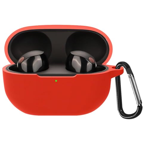 YAODLE WF-1000XM5 �p�P�[�X �Ή� �\�j�[(SONY) WF-1000XM5 �t��V���R�� �ی�P�[�X �ی�J�o�[ �ϏՌ��� �h�o�����h�~ �����[�d�\ �J���r�i�t��(���b�h)