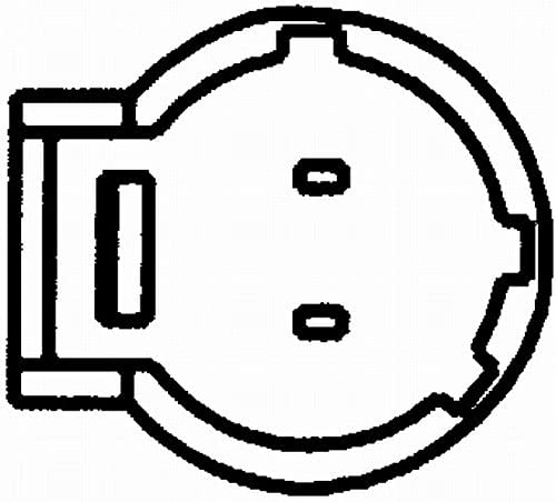 HELLA 6PU 009 163-261 Capteur Angle Vilebrequin - 12V 2 Pôles Sans Câble