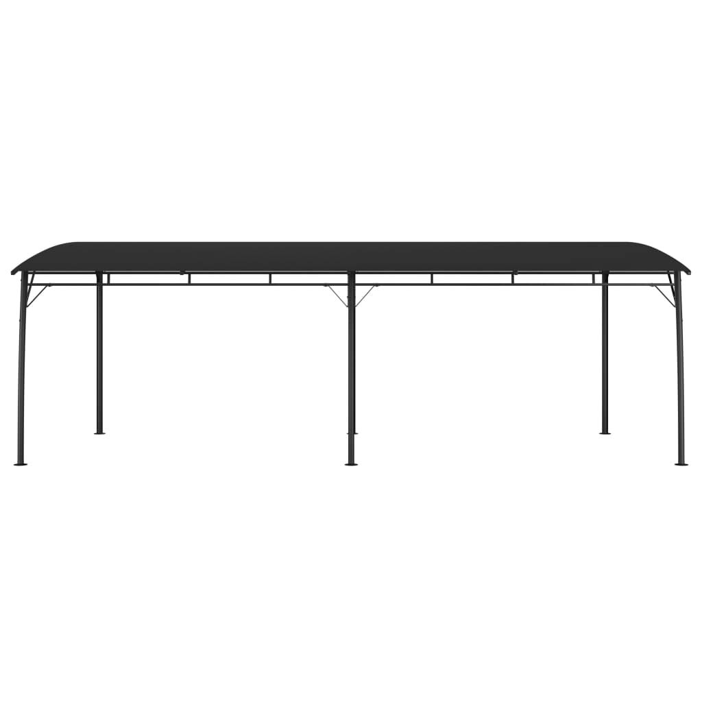 Auvent pare soleil de jardin 6x3x2,55 m Anthracite