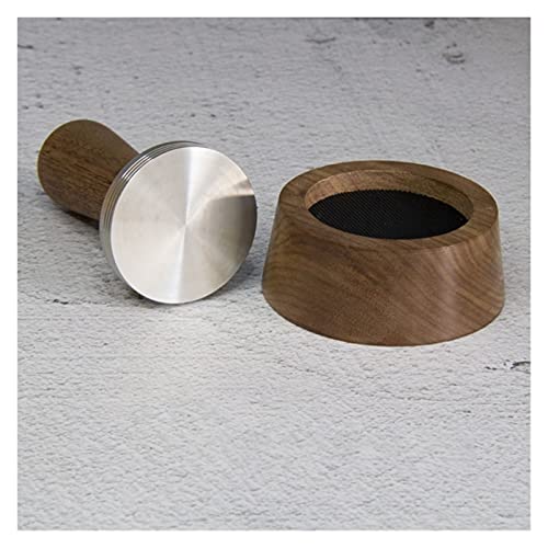 Voor Ktchen Walnut Wood Coffee Filter Sabotage Houder met massieve walnoot geperst poeder hamer ktchen accessoires… - Image 5