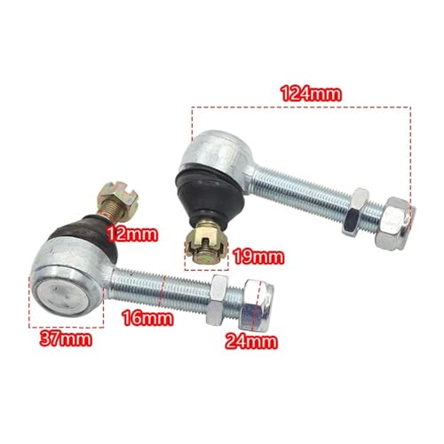 Rotule quad M12 M14 M16 supprime le jeu de direction du bras oscillant - 3