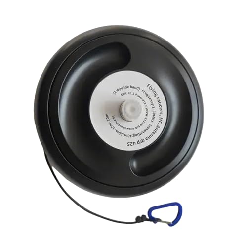 Portable Flying Saucers Antennae QRP U25 Frequency 1-30MH Easy Installation Multiple Setsup Option & Rings