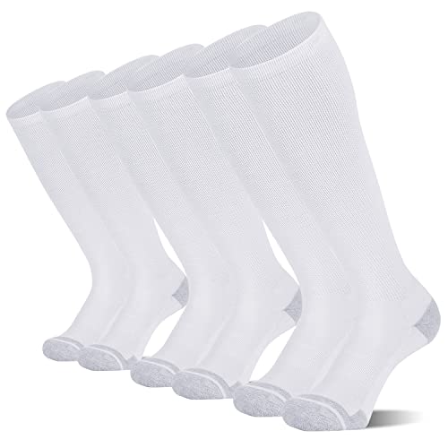 Image of CS CELERSPORT 2 Pack / 3 Pack Baseball Socks for Youth Kids and Adult Softball Soccer Socks Over the Calf Tube Socks